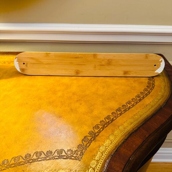 Vintage Solid Oak Wood Tie Rack Organizer Closet Accessory Belt Necklace Scarves - Picture 3 of 4